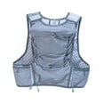 thumbnail image 3 of QccHieUs Hydration Backpack Backpack Adjustable Water with Reflective Strips Backpacks of gray, 3 of 9
