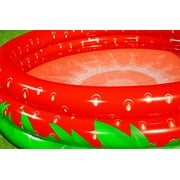 H2OGO! Sweet Strawberry Round Above-Ground Inflatable Play Pool