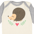 thumbnail image 4 of Inktastic Hedgehog Lover Girls Girls Long Sleeve Baby Bodysuit, 4 of 5