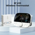 thumbnail image 2 of TFixol Wireless Temperature Controller Weekly Programmable Temperature Timing Setting with Memory Function and Children Safety Lock, 2 of 7