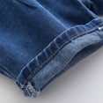 thumbnail image 5 of JLMSPLWG Denim Shorts Kids Wide Leg Jeans Shorts Baby Boy Loose Summer Casual Short Jeans Toddler Vintage Trendy Short Jean with Pockets Infant Boy Clothes, 5 of 5