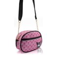 thumbnail image 3 of Sanrio Kuromi Crossbody Purse for Women, Faux Leather Camera Bag, 3 of 6