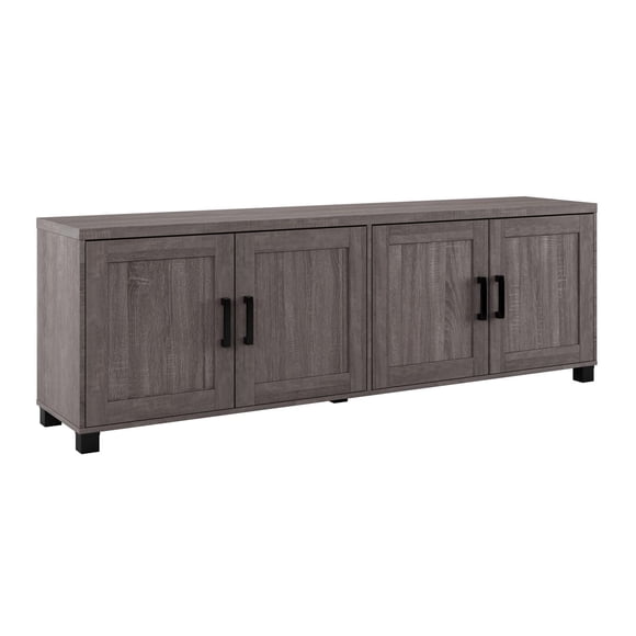 CorLiving Virlomi Engineered Wood TV Stand with Doors for Most TVs up to 85"