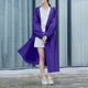 thumbnail image 4 of Chaqueta impermeable impermeable larga a prueba de viento con capucha, 4 of 5