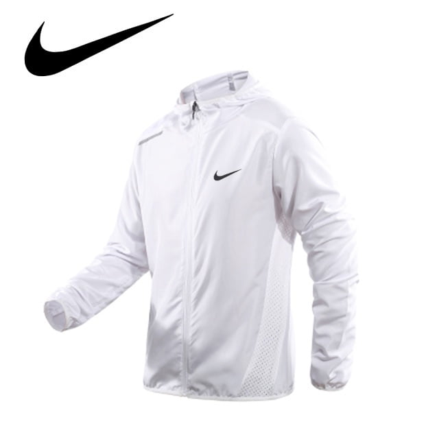 Chamarra Nike Para Hombre Cortavientos Impermeable Y Protección UV Con Capucha Deportes Al Aire Librepangjing