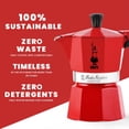 thumbnail image 6 of Bialetti 4942 Moka Express Espresso Maker, Red, 6 of 6