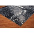 thumbnail image 4 of Ladole Rugs Durable Abstract Toronto Collection Casa Loma Turkish Micro Polyester Area Rug Carpet in Grey-Cream, 8x11 (7'10" x 10'5", 240cm x 320cm), 4 of 4