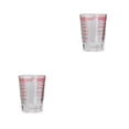 thumbnail image 1 of Cateissary Vaso medidor de vidrio para hornear de 60ML Rojo/60ml 2piezas, 1 of 6