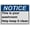 Warning Sign 4, variant on Weatherproof ANSI Restroom Etiquette Sign (Please do not stand on toilet seat) 8 in" x 12 in" UV Resistant Indoor Outdoor Workplace Insdustrial Caution Danger Warning Sign