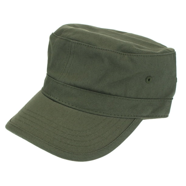 SA106 Mens Army Patrol Cotton Twill Field Cap Olive Green Walmart