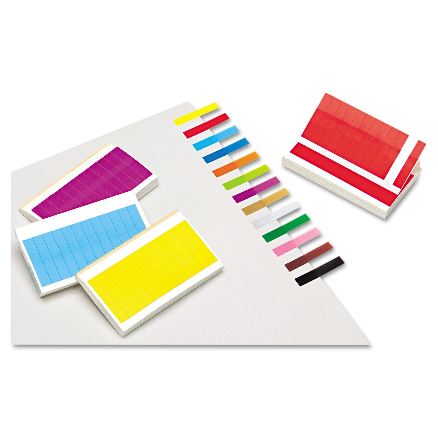 RediTag Removable/Reusable Page Flags, 13 Assorted Colors, 240 Flags