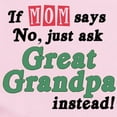 thumbnail image 2 of CafePress - Just Ask Great Grandpa! Baby Onesie - Baby Light Bodysuit, Size Newborn - 24 Months, 2 of 4