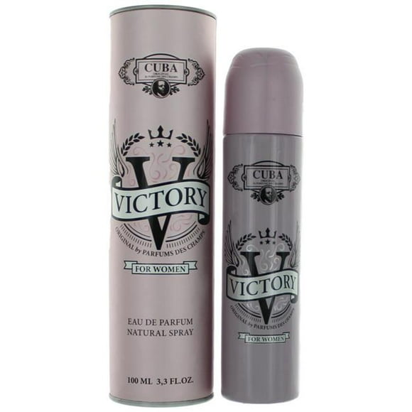 Cuba awcubavic34s 3.4 oz Victory Eau De Parfum Spray for Women