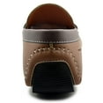 thumbnail image 5 of Aston Marc Men's Driving Shoe, Stylish and Comfortable Slip-On Footwear for Casual Wear- Tan, Size 11, 5 of 6