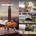 thumbnail image 6 of Big Horn Outdoors 12" Wood Pellet Pizza Oven, 3-in-1 Pizza Maker Compatible with Gas Burner and Electric Heater Accessories (Sold Separately), 6 of 11