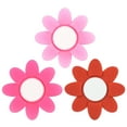 thumbnail image 1 of Uxcell Tennis Racket Vibration Dampener Soft Silicone Racket Shock Absorber for Tennis Racquet String - Flower Shaped Light Pink/Hot Pink/Red, 1 of 6