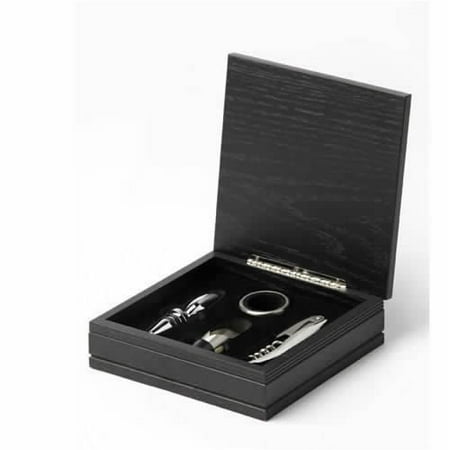 True Fabrications Wood Wine Accessory Gift Set