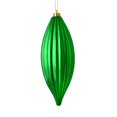 thumbnail image 1 of Vickerman M183204S 8 in. Green Shiny Line Finial Ornament  4 per Bag, 1 of 3