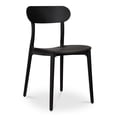 thumbnail image 4 of Moe's Home Collection Kent Outdoor Dining Chair Black - Set Of Two Plastic, 4 of 7