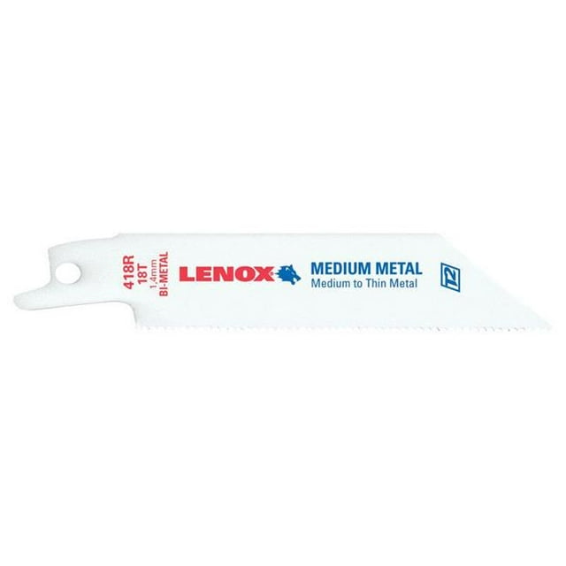 Lenox 22759OSB418R 4 in. Reciprocating Saw Blade 18TPI- pack of 50