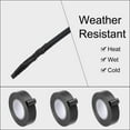thumbnail image 5 of Uxcell Electrical Tape, 3/4" x 66 Ft Adhesive Sticker Insulation Tape,Black,10Pcs, 5 of 6
