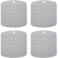 thumbnail image 1 of Juego de 6 salvamanteles de silicona para ollas para platos calientes de cocina, almohadillas calientes, soporte para cucharas, pelador de ajo, abridor de tarros, herramienta de cocina multiusos, 1 of 6