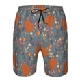 thumbnail image 3 of Pofeuu Floral Squirrel Prin Men's Swim Trunks Quick Dry Bathing Suit Swimming Board Shorts Mesh Lining Beach Swimwear-XX-Large, 3 of 6