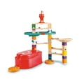 thumbnail image 3 of Hape Ensemble de 90 Pcs de Bacs Seau Quadrilla Empilables sur Rail pour 4 Ans et Plus, 3 of 7