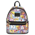 thumbnail image 2 of Loungefly Disney Princess Belle Beauty And The Beast Comic Mini Backpack, 2 of 8