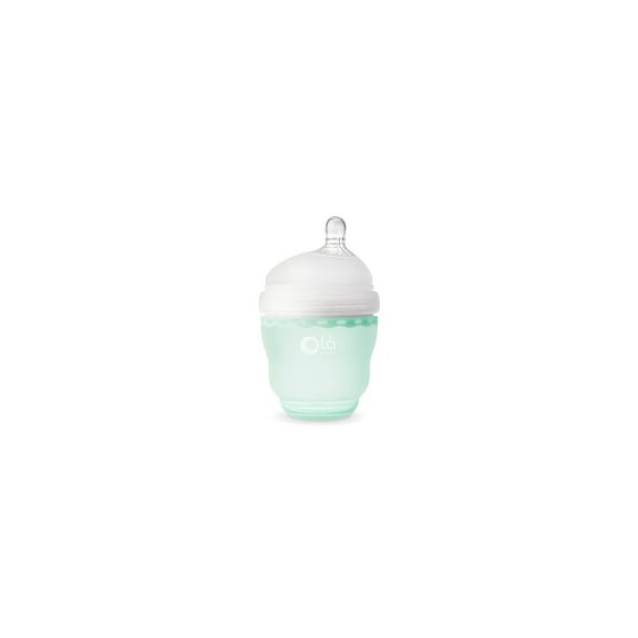 Silicone Gentle Baby Bottle - Mint - 4oz