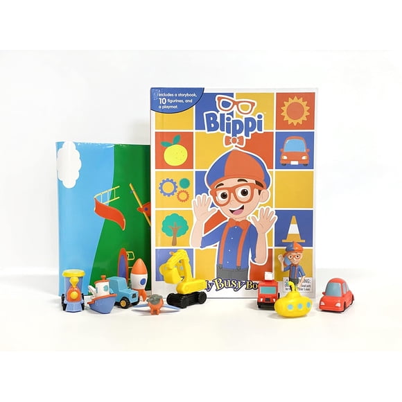 (New and Trending) Blippi My Busy Books By Phidal Publishing Inc.