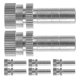 thumbnail image 4 of 8pcs Low Pressure Brass Misting Nozzles Quick Heads for Garden Cooling Outdoor Irrigation Silver 8 mm, 4 of 5