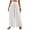 WHITE, variant on Womens Pants Wide Leg Dress Pants Summer Casual Palazzo Pants for Women Plus Loose Green Pants for Women High Waisted Pants S
