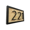 thumbnail image 2 of Toystoory Dirección de aleación de zinc Número de casa Desmontable Anticorrosivo Reemplazo moderno Decorativo Hogar Jardín Buzón Números Signo Decoración del hogar Tipo 3 Toystoory HA072747-04, 2 of 6