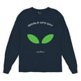 thumbnail image 5 of Alien Eyes Long Sleeve T-shirt Funny Space UFO Hunter Believe Flying Saucer Universe July 2 World UFO Day Stay Weird, 5 of 7
