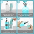 thumbnail image 4 of Dispensador de enjuague bucal BYAWAY con portavasos de vidrio de 500 ml, 4 of 6