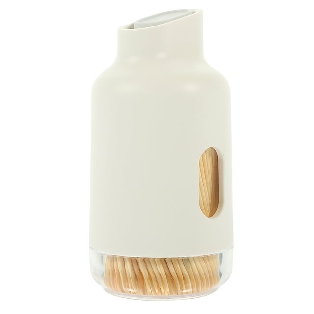 Miangastore Desktop Toothpick Holder With Lid Toothpick Dispenser For Home Office Daily Supply For Easy Access