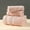 pink, variant on Nvzi Bath Towels Set of3-Yellow,Cotton Soft Big Bath Towels,Square towel,Towel-1each,Total895g,Fluffy&soft,Good water absorption&drainage properties,Premium Cotton Bath Towel Set for Home&Hotelāā