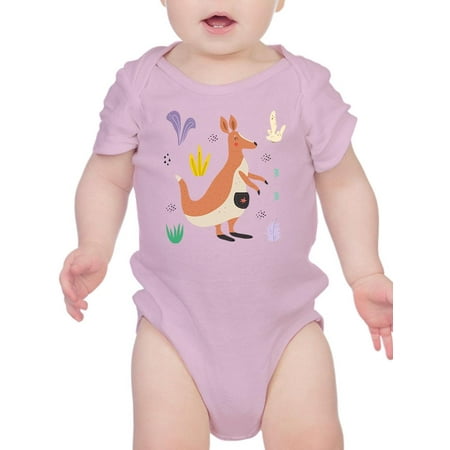 

Kangaroo Doodle Style Safari Bodysuit Infant -Image by Shutterstock Newborn