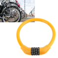thumbnail image 1 of Bike Lock Cable 4 Digit Password, High Security Waterproof Bicycle Locks for Cycling Outdoors, Interlocking Function, Convenient to Carry, 1 of 7