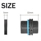 thumbnail image 4 of 15PCS Montaje en Panel RJ45 Conector una Prueba de Agua Conector de Cable Ethernet LAN Adaptador de Doble Cabezal con Tapa Antipolvo, 4 of 5