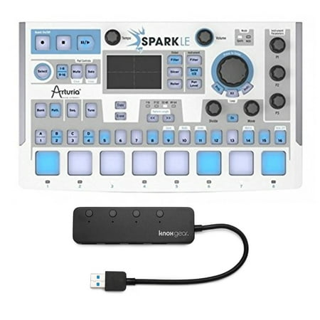 Arturia SparkLE Hardware Controller and Software Drum Machine 4-Port USB 3.0 (Best Hardware Drum Machine)