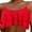 Red, variant on WENWU Women's Bikini Tops Full Coverage Tankini Top Double Layer Swim Bras Flounce Bathing Suit Tops with Ruffled Swimming Bra for Women plus Size Bathing Suits Women with Underwire