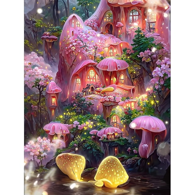 CHAO 30x40cm 5d Diamond Painting Adult(48), Fantástico kit de diamantes para niños, Pintura de punto de cruz de cristal con diamantes de imitación para decoración de paredes