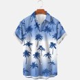 thumbnail image 4 of Camisetas de Lino para Hombres Vintage Bowling Manga Corta Cuello Cubano, Retro Playa Y Verano Hombre Manga Corta Botón Abajo Camisetas, 4 of 6