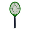 thumbnail image 2 of Electric Fly Swatter for Outdoor and Indoor Use - Battery Operated with Tennis Racket Design, Green Color (2 AA Batteries Not Included), 2 of 4