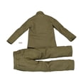 thumbnail image 3 of Conjunto de uniforme de figura de acción 1/6, disfraz suave DIY para muñecas, trajes de muñecas de 12 pulgadas, accesorios de ropa, figura masculina,, 3 of 7