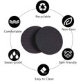 thumbnail image 2 of 2pc 0.6Inch Thick Round EVA Foam Yoga Knee Pad Cushion Eco TPE Foam Round Knees Elbows Support Pad for Yoga Workout, 2 of 5