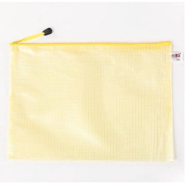 Bolsa de archivo de cuadrícula A4, bolsa con cremallera multiespecificación gruesa, bolsa de archivo de almacenamiento de oficina, bolsa de papelería de clasificación de estudiantes