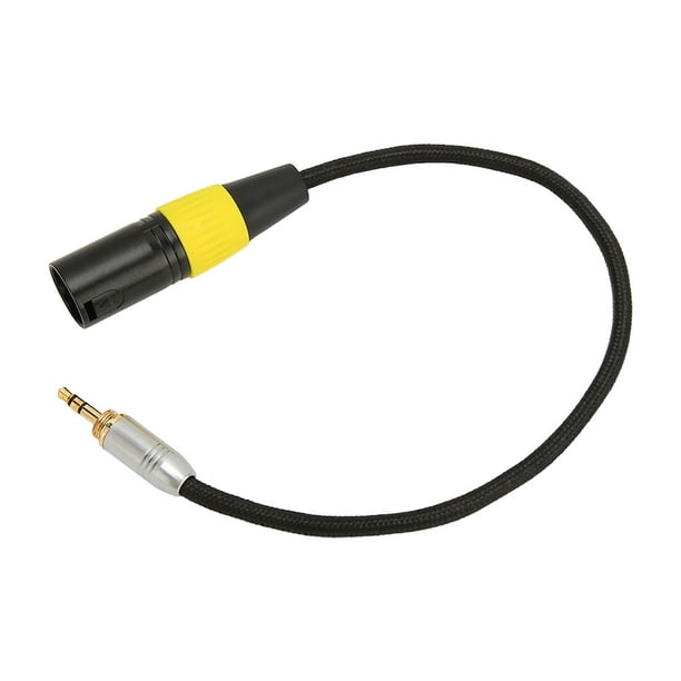 Acheter Câble de micro 6.35mm 1/4 pouces, connecteur XLR 6.35 Jack TRS vers  XLR mâle, câble de micro plaqué or, Double bouclier pour Microphones et  haut-parleurs